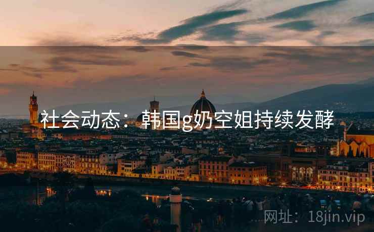 社会动态：韩国g奶空姐持续发酵